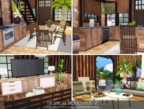 Tropical Boho House