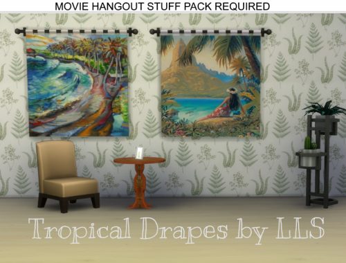 Tropical Drapes - MOVIE HANGOUT REQUIRED