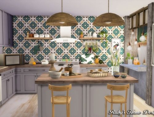 Tropical Island Home at Ruby’s Home Design