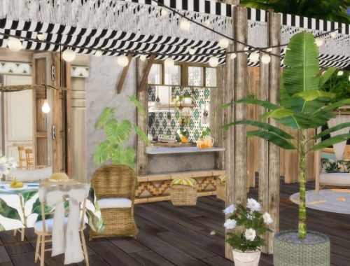 Tropical Island Home at Ruby’s Home Design