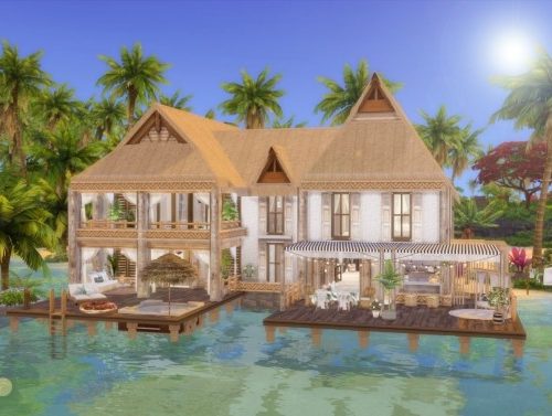 Tropical Island Home at Ruby’s Home Design