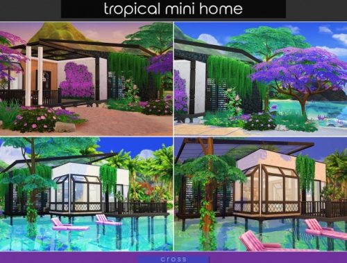 Tropical Mini Home by Praline at Cross Design