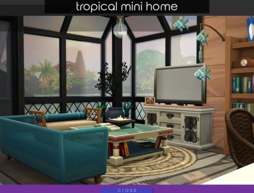 Tropical Mini Home by Praline at Cross Design