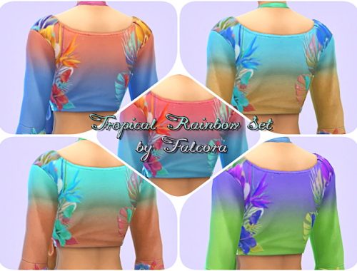 Tropical Rainbow Set 10x at Petka Falcora