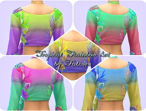 Tropical Rainbow Set 10x at Petka Falcora