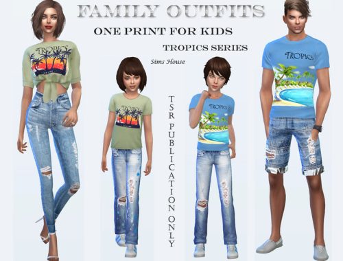 Tropics children's t-shirt