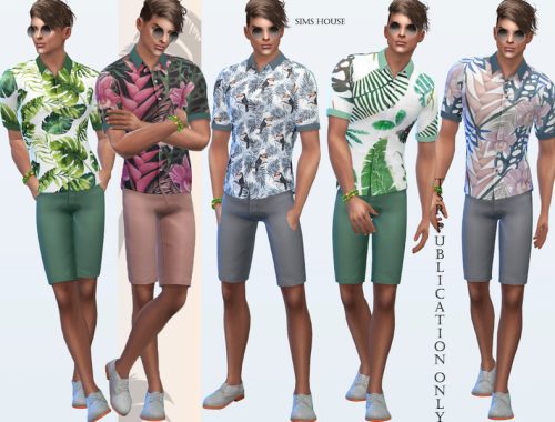 Tropics men's shirt