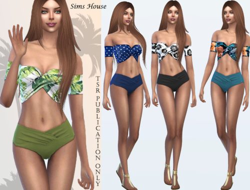 Tropics separate swimsuit