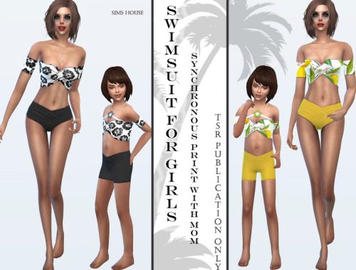 Tropics swimsuit for girls