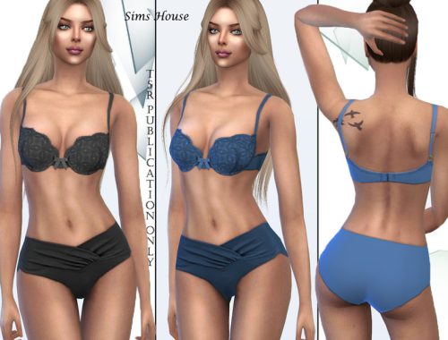 Tropics underwear lace for women