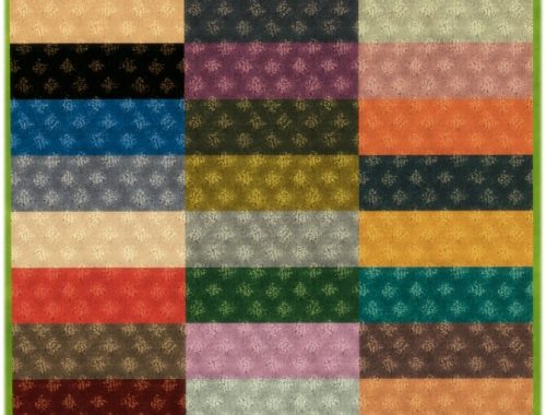 True Ambition Textured Patterned Carpet by Wykkyd