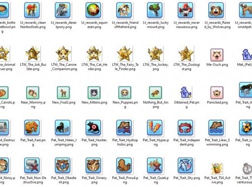 TS3/TS4 PETS Icons by Kaybarr