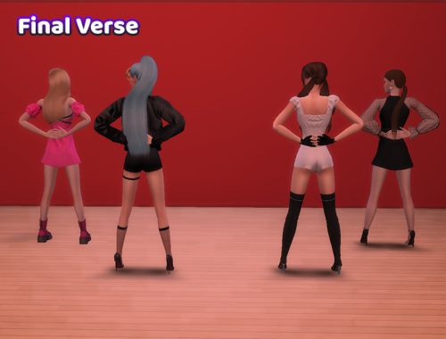 TS4 BlackPink "Kill This Love" Dance - Cover
