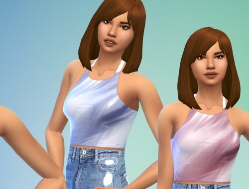 Ts4 Laundry Day top pastel recolor