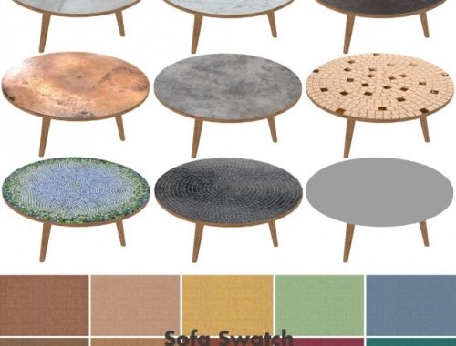 TS4 TC sofa, table & pillows at Riekus13