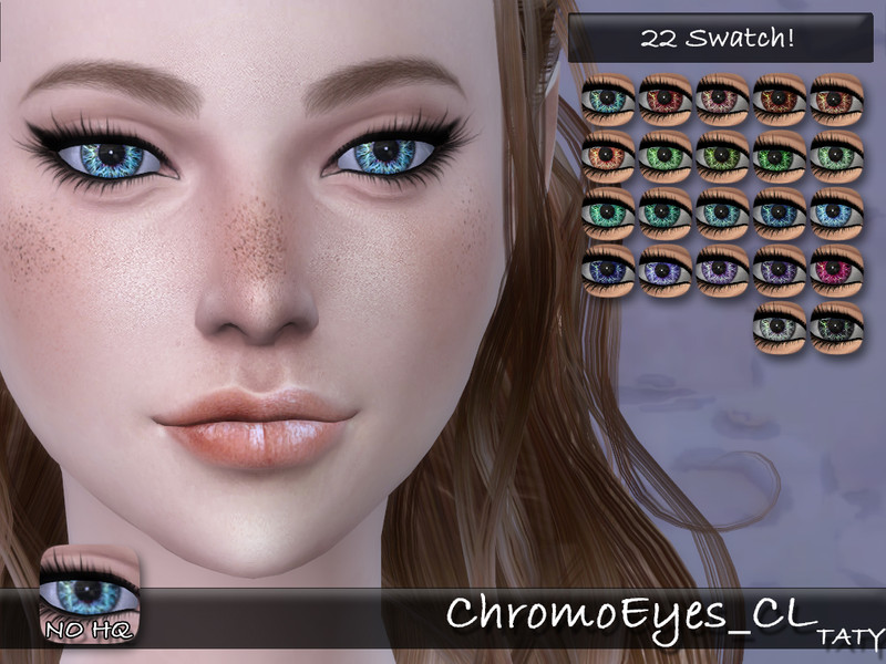 [Ts4]Taty_ChromoEyes_CL - The Sims 4 Catalog