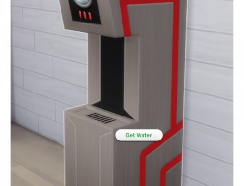 TSMobile > TS4 High-tech Water Cooler Recreation by Menaceman44 at Mod The Sims