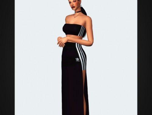 Tube Top & Long Skirt at Gorilla