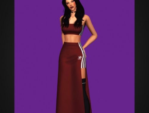 Tube Top & Long Skirt at Gorilla