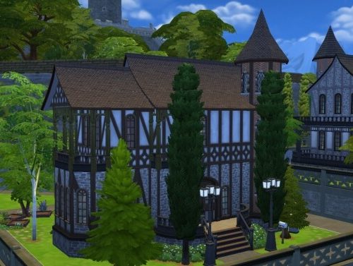 Tudor Magico-Vampirique home by xmathyx