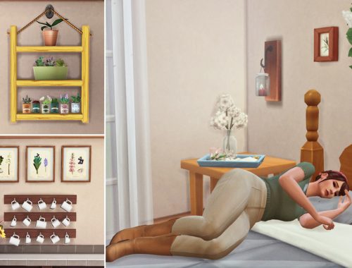 Cottage Garden Stuff for Sims 4