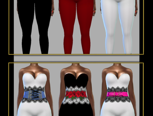 Bodysuit with lace - FusionStyle by Sviatlana