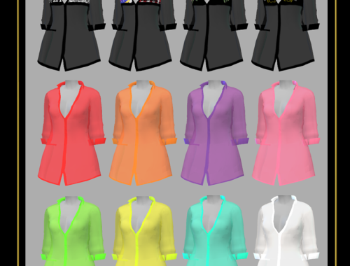 Blouse fishing net & Transparent chiffon blouse - FusionStyle by Sviatlana