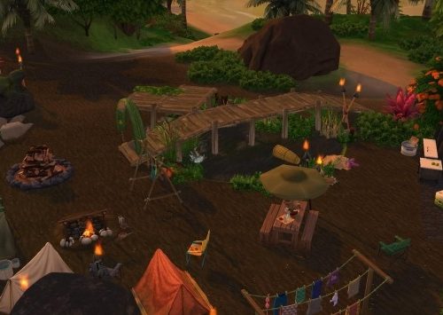 Turtle camp by Coco Simy at L’UniverSims