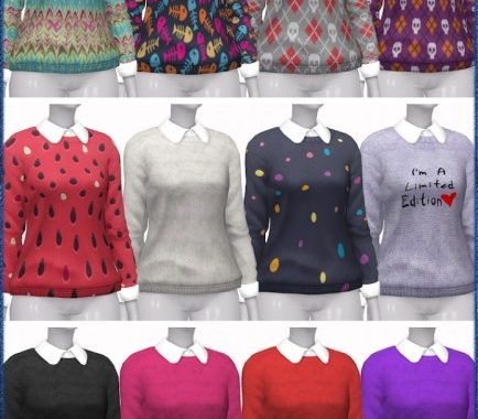 Turtleneck Sweater at Jenni Sims
