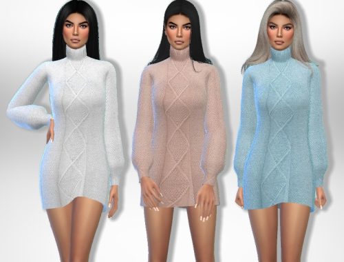 Turtleneck Sweater (mesh needed)