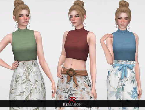 Turtleneck Top 01 for Women
