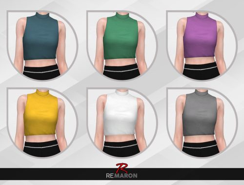 Turtleneck Top 01 for Women