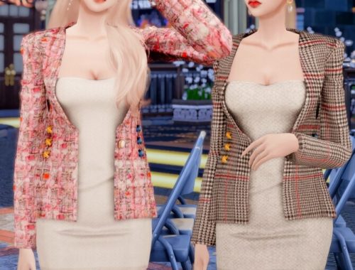 Tweed Jacket & Dress at RIMINGs