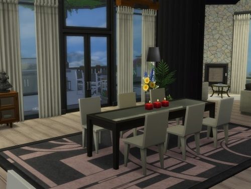 Twin patio by Falco at L’UniverSims