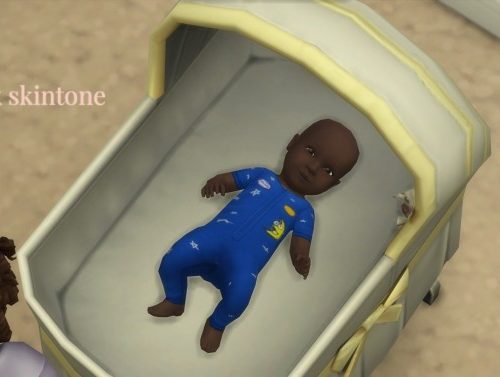 Twinkle, Twinkle Onesie Recolor Override for Babies by 1gboman at Mod The Sims