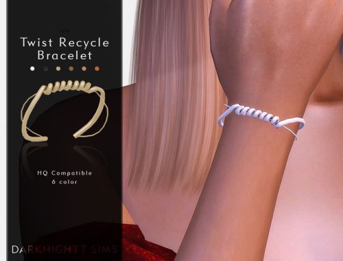 Twist Recycle Bracelet
