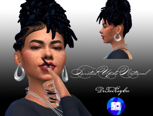 Twisted Updo Natural - Magic Realm Required