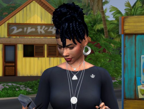 Twisted Updo Natural - Magic Realm Required