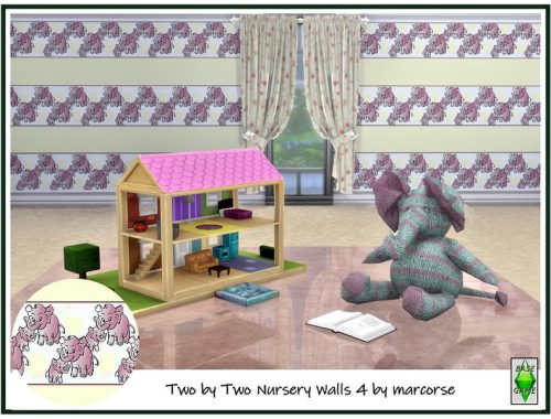 Two by Two Nursery Walls by marcorse