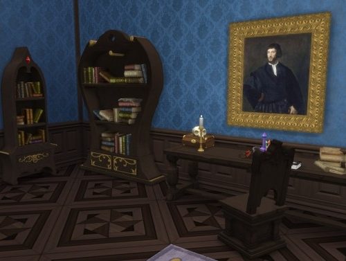 Two Fancy Bookshelves by TheJim07 at Mod The Sims