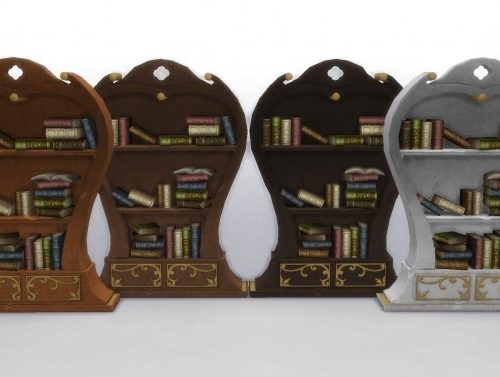 Two Fancy Bookshelves by TheJim07 at Mod The Sims