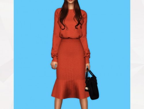 Two Piece Sweater Dress at Gorilla