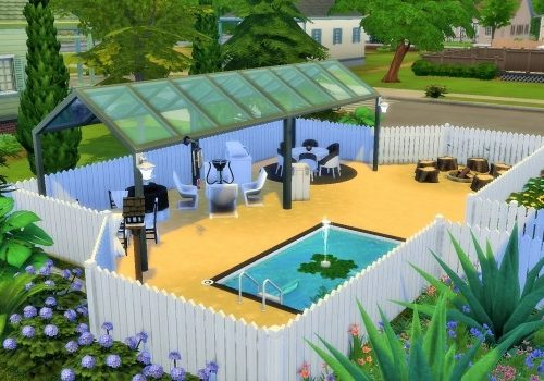Two-story home by heikeg at Mod The Sims
