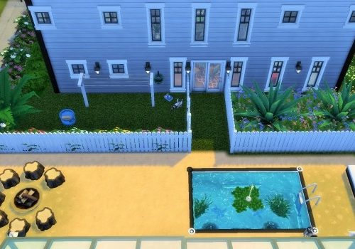Two-story home by heikeg at Mod The Sims
