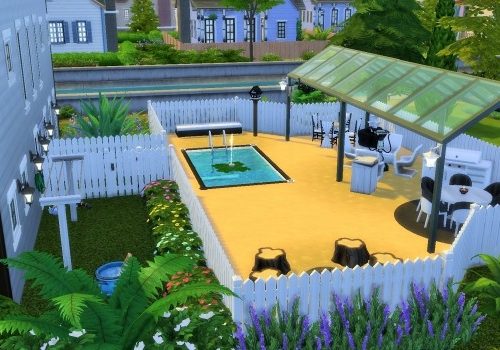 Two-story home by heikeg at Mod The Sims
