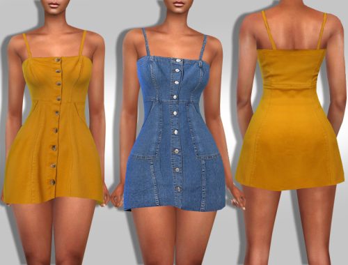 Two Stylish Mini Dresses in One Package