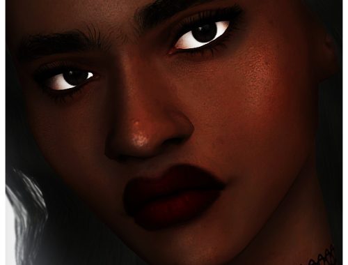 Ultimate collection 228 lipsticks at Praline Sims