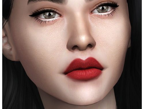 Ultimate collection 228 lipsticks at Praline Sims