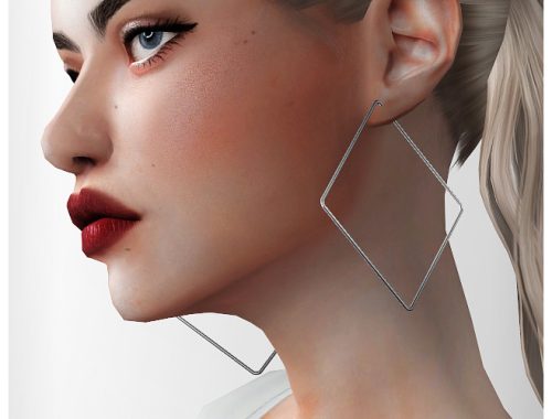 Ultimate collection 255 earrings at Praline Sims