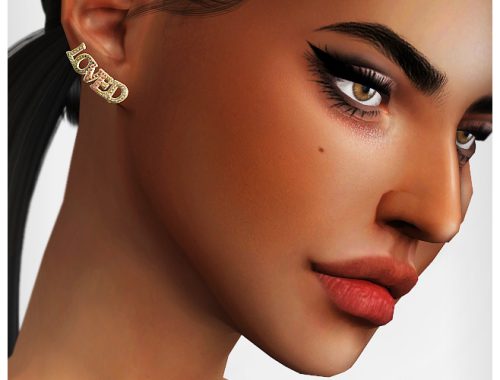 Ultimate collection 255 earrings at Praline Sims